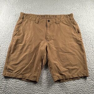 First Lite Men's Guide Lite Shorts‎ Brown 38 Waist Hunting Camping Outdoors